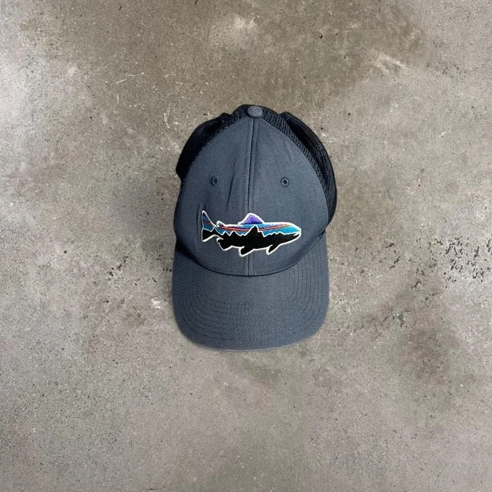 Patagonia Blue Trucker Hat